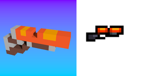 3D flame shotgun, with the original. -RiokuTheSlayer