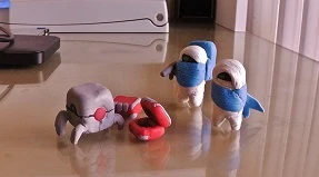 Robot and Rebel (closeup) by Roboblow