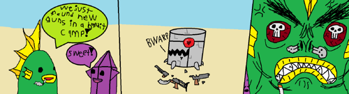 fish's daily struggle (nuclear rage)