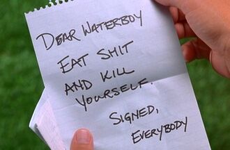 Dear waterboy