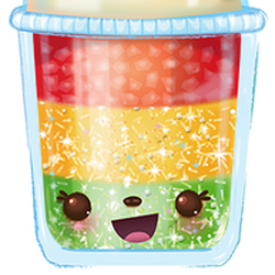 Num Noms Snackables Silly Shakes - Rainbow Slushie