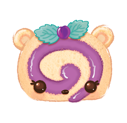 Num Noms Berry Berry Swirl Cake