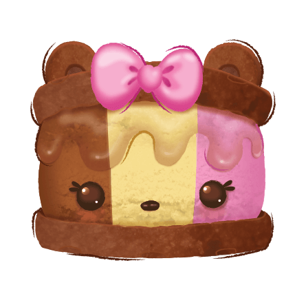 Num Noms Series 1 - Scented 4-Pack - Neapolitan Ice Cream