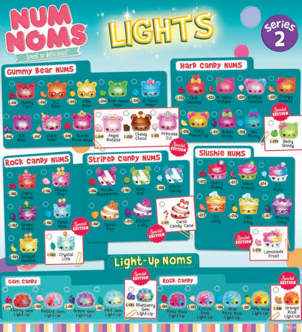 Num Noms Series 4 and Num Noms Lights Series 2.1 - Review