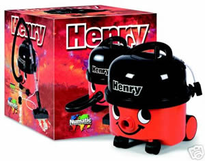 Henry vacuum toy top