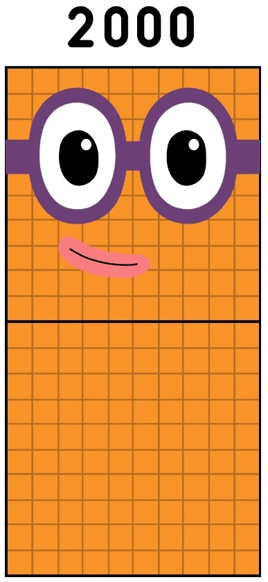 2000 | Numberblocks big Wiki | Fandom