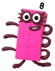 8 | Numberblocks big Wiki | Fandom