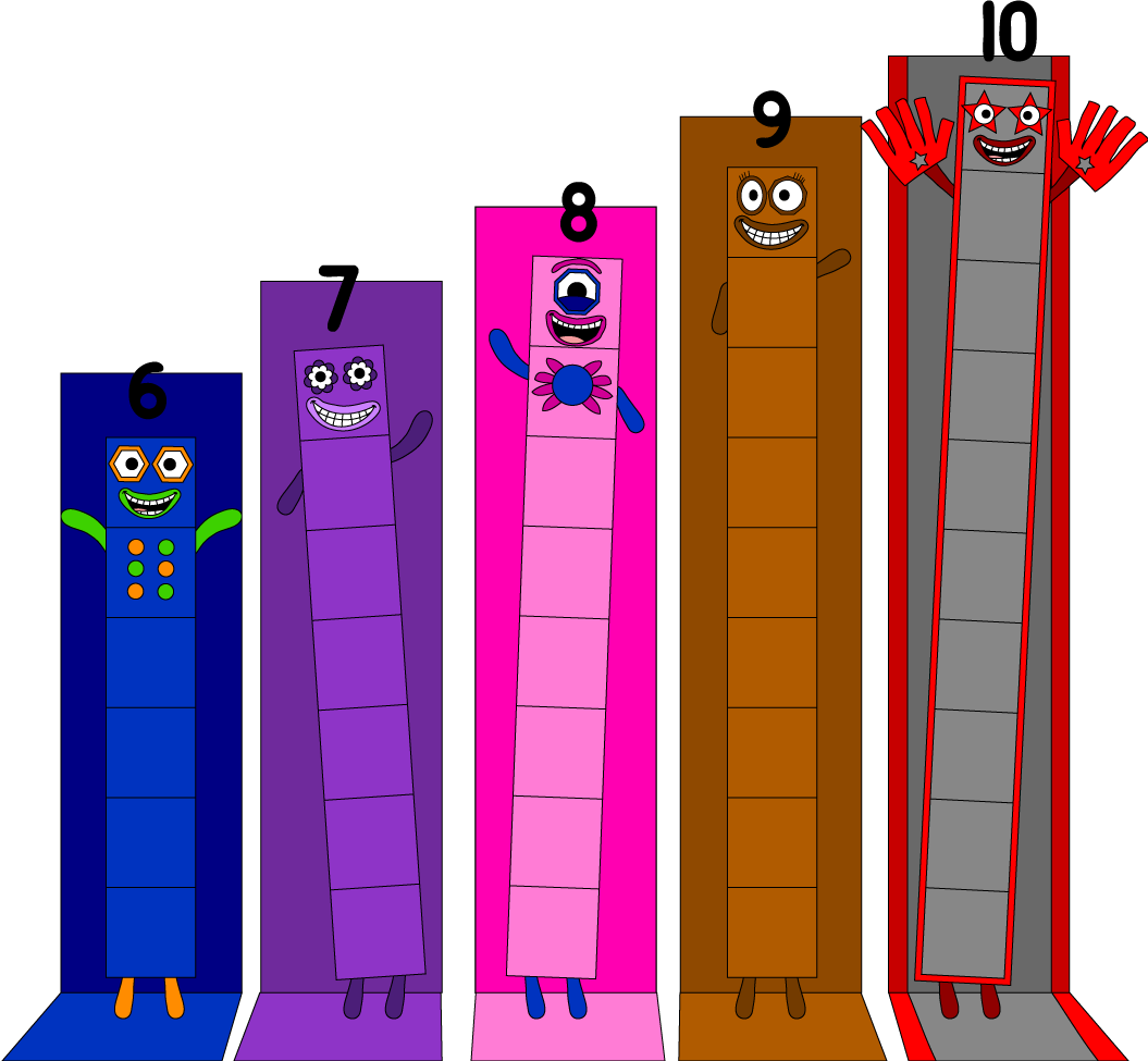 Colorblocks filmography, Numberblocks Fanon Wiki