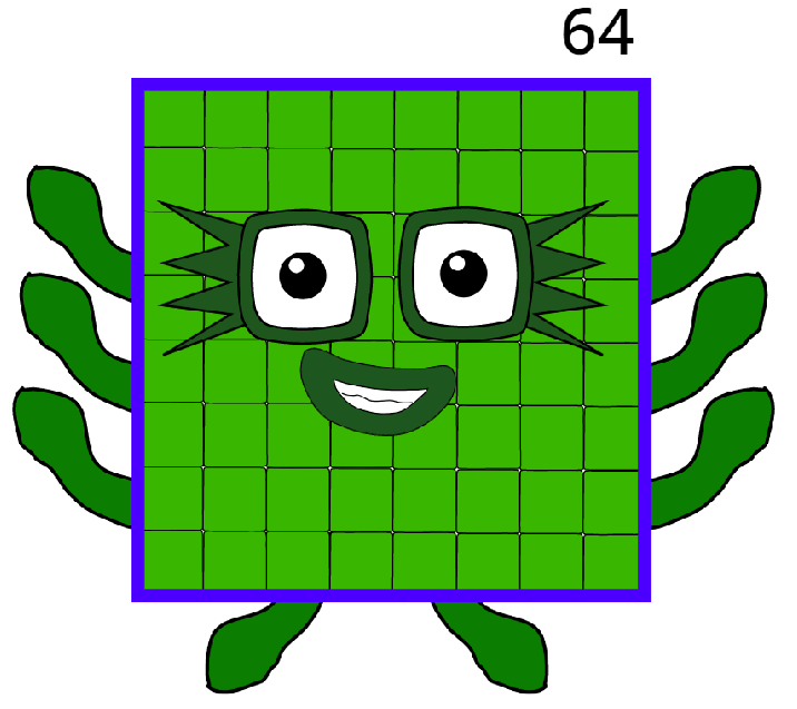 Sixty-Four | Numberblocks Piratasthophe Wiki | Fandom