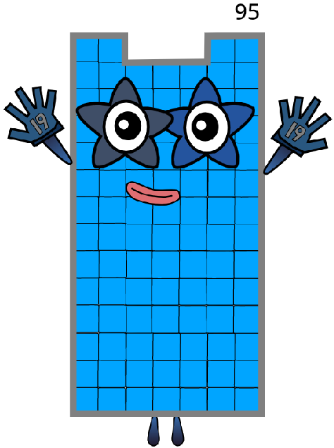 Ninety Five Numberblocks Piratasthophe Wiki Fandom Ninety Five Numberblocks Piratasthophe Wiki Fandom