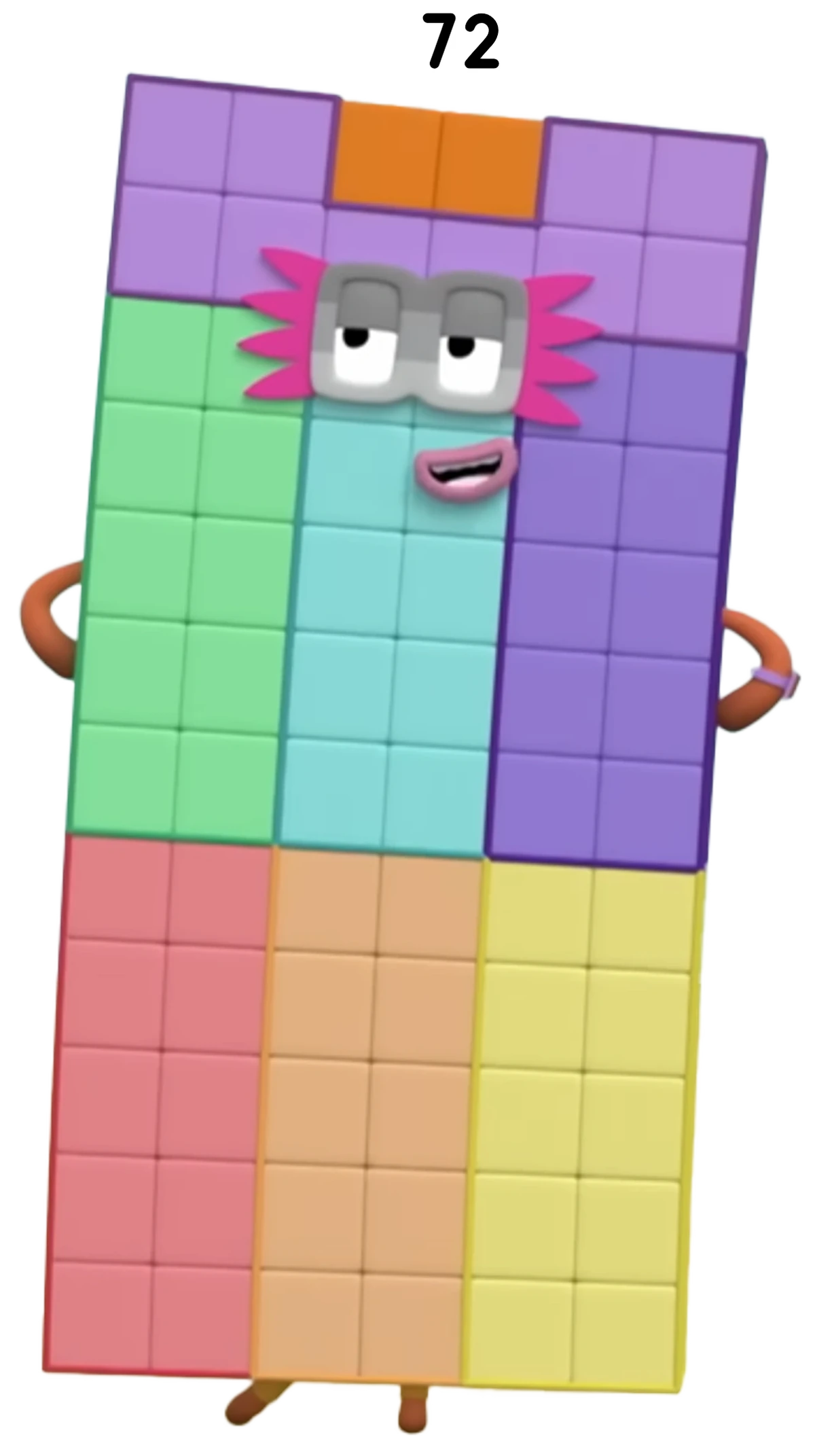 Seventy-Two | Numberblocks the Movie Wiki | Fandom