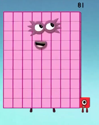 Eighty-One | Numberblocks Wiki | Fandom