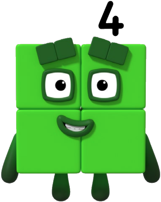 Four Character Numberblocks Wiki Fandom 