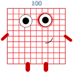 One Hundred (character)/Fanmade Gallery | Numberblocks Wiki | Fandom