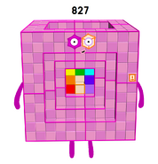 JingzheChina's 827: She is a prime number. However, her numberling is the concatenation of two succeeding cubes, she is also a cube --- but caved! She is also the founder of the "Caved Cube Club". She often thinks about the "Infinity Times Table".