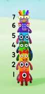 Numberblock Stack