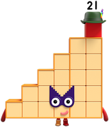 Twenty-One Step Shaped