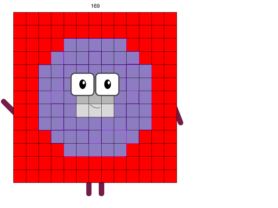 Numberblocks,Colourblocks,Alphablocks4冊 Numberblocks 4 square Shape and leg large in value - YouTube