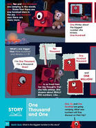 One of the 'One Thousand and One' story pages on the 2022 Annual