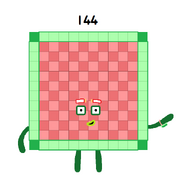 JingzheChina's 144: He is a big square, and is so rectangly --- he has 15 divisors! His eyebrows resemble Twelve.