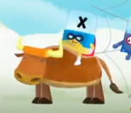 An ox as it appears in Web.