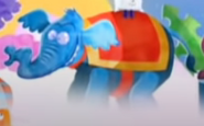 A blue elephant appears in Zzzzz.