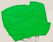 to this. See the difference? Yes, the mixed green is darker.
