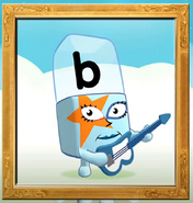 B