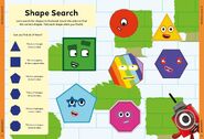 The Shape Search page.