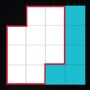 Chipped Square (3R+4x3)