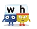 Digraph WH as seen in Alphabet