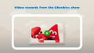 Video rewards from the Cbeebies show