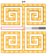 JingzheChina's Square Spiral 219