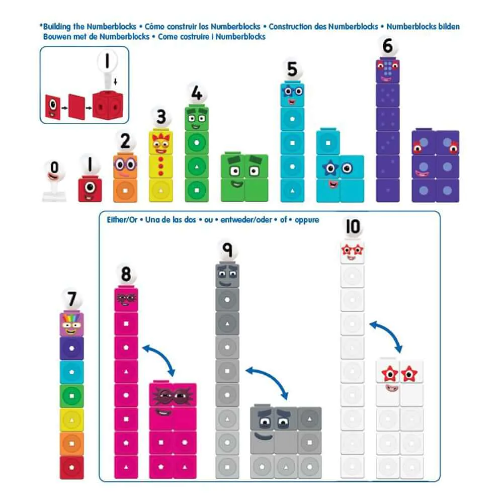 Merchandise/Numberblocks Mathlink Cubes Activity Set, Numberblocks Wiki