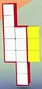 Weird b on vertical rectangle (1L+3x3+(1x2)C)