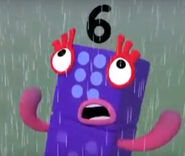 A scared Six