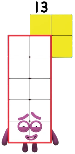 Thirteen (character) | Numberblocks Wiki | Fandom