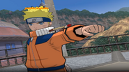 Naruto holding out his fist