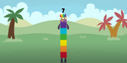 Seven, why is Numberland animated differently?