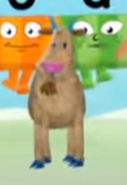 A goat as it appears in Home.