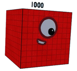 One Thousand, Numberblocks Wiki