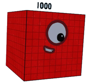 One Thousand | Numberblocks Wiki | Fandom