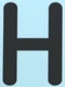 Capital H Letter S6