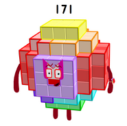 JingzheChina's 171 in rhombicuboctahedron arrangement