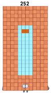 Ramonthefunway's 252: He is a 14x18 rectangle that has eighteen divisors! He is also a 12x21 rectangle!