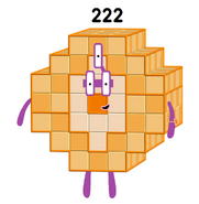 JingzheChina's 222: They is double 111, thus they has three eyes. They is also 6x37, which means they is good at nursing --- however, 111 has already taught that 111 is multiple of 37, higher multiples of 111 need not to have nurse hat to emphasize this anymore.