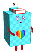 JingzheChina's 511: He is rainbow times Seventy-Three! He is 111,111,111 in binary, which means he is a one-off from a doubler. His best friend might be 730 --- they are both multiplies of Seventy-Three, and one-off from the cube.