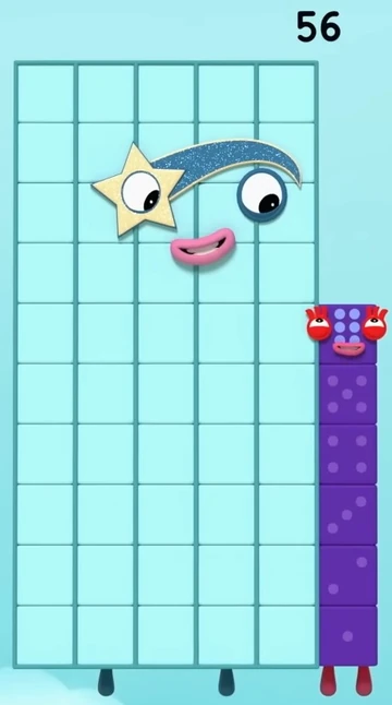 Fifty-Six | Numberblocks Wiki | Fandom