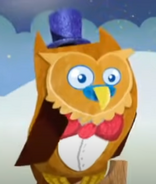 An owl as it appears in How Now, Brown Cow?.