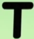 Capital T Letter S6
